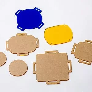 Custom Blue and Yellow Filters